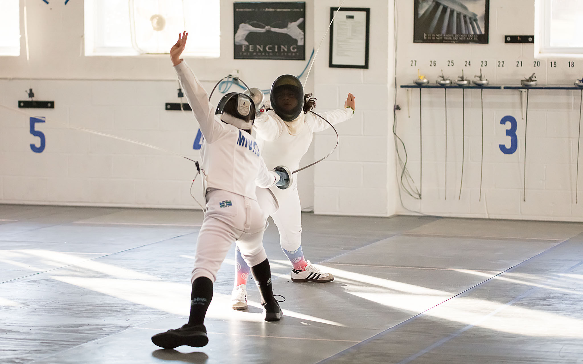 Youth Group Classes at Hooked on Fencing